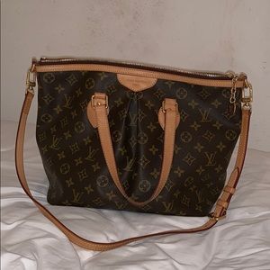 LOUIS VUITTON Palermo Handbag Monogram Canvas PM